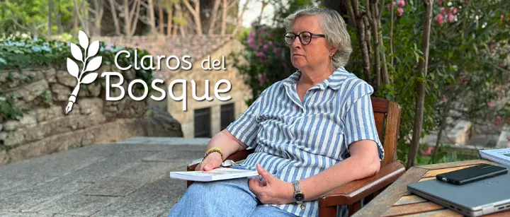 Las participantes de Claros del Bosque en jornada de escritura